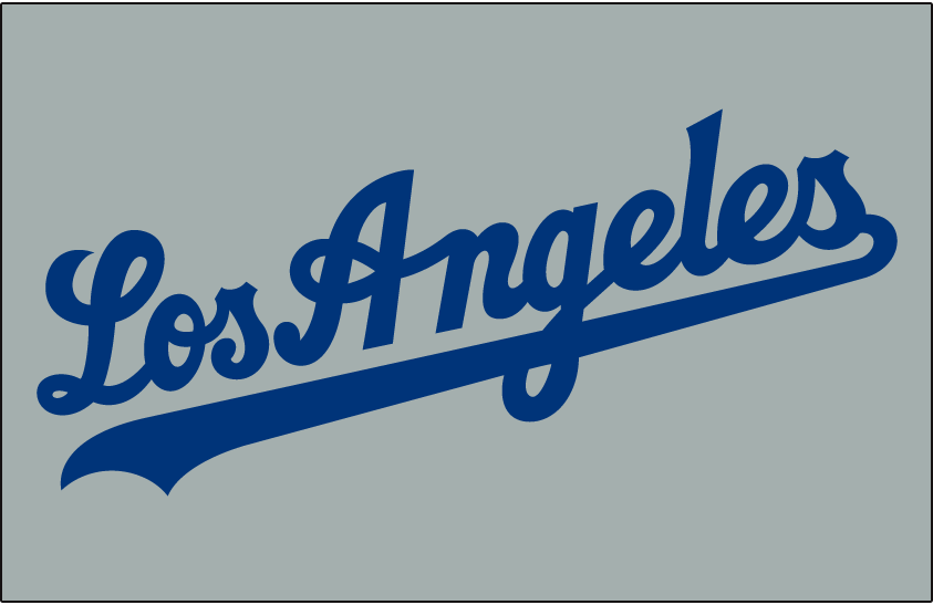 Los Angeles Dodgers 2007-Pres Jersey Logo iron on transfers for T-shirts
